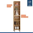 Paneleiro Alto Armário Multiuso Organizador Para Cozinha 2 Po
