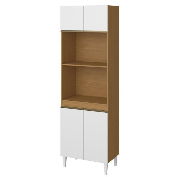 Paneleiro Alto Duplo Forno 4 Portas Nevasca Atacama/branco