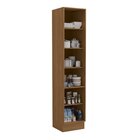 Paneleiro Alto Para Cozinha 500mm De Madeira Canela