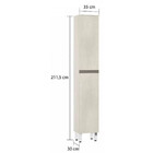 Paneleiro Anita Simples Com 2 Portas 35cm Luciane