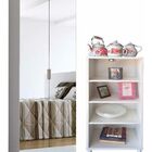 Paneleiro Armário Cozinha Adega + Armário Com Espelhos Branco