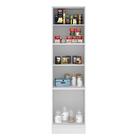 Paneleiro Armário De Cozinha 60 Cm 3 Portas Branco/preto Glam