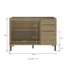 Paneleiro Atena 4 Pt Preto Onix