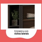 Paneleiro Caiena 3 Pt Mel E Fumê