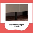 Paneleiro Caiena 4 Pt Mel E Fumê