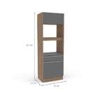 Paneleiro Campanele 2 Pt 1 Gv Castanho E Cinza