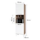 Paneleiro Carménere 2 Pt Marrom E Branco