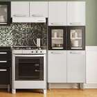 Paneleiro Cecil I 6 Pt Branco E Preto