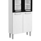 Paneleiro Cecil I 6 Pt Branco E Preto