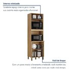 Paneleiro Com 2 Nichos 2 Portas Salvador Cinamomo/menta