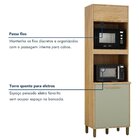 Paneleiro Com 2 Nichos 2 Portas Salvador Cinamomo/menta