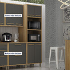 Paneleiro Com 2 Nichos 4 Portas Torino Valdemoveis