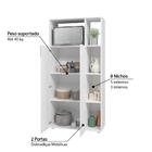 Paneleiro Com 2 Portas E 8 Nichos - Branco