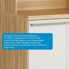 Paneleiro Com 4 Portas E Espaço Para Micro-ondas 100% Mdf Itá