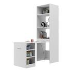 Paneleiro Com Mesa Dobrável 1 Porta Para Forno E Microondas V