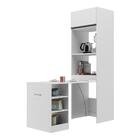 Paneleiro Com Mesa Dobrável 1 Porta Para Forno E Microondas V