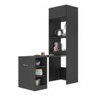 Paneleiro Com Mesa Dobrável 1 Porta Para Forno E Microondas V