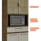 Paneleiro Com Nicho 1 Gaveta 4 Portas Tarantela Valdemóveis I