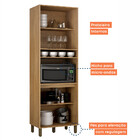 Paneleiro Com Nicho 2 Portas Salvador Valdemóveis