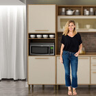 Paneleiro Com Nicho 2 Portas Salvador Valdemóveis