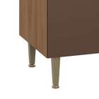 Paneleiro Cook 3 Pt Madeira E Oxid