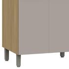 Paneleiro Cozinha Para Micro-ondas Mirella Freijó/cinammon L0