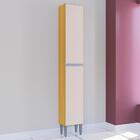 Paneleiro Cozinha Simples Damasco/off White - Poquema