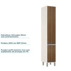 Paneleiro De Cozinha 40 Cm 4 Prateleiras Linea Pátina Ff C/