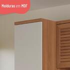 Paneleiro De Cozinha Bárbara 40cm 2 Portas Freijó E Grafite