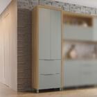 Paneleiro De Cozinha Nesher Marquesa Mdf 2 Portas 2 Gavetas M