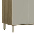 Paneleiro De Cozinha Torre Quente 70cm Nádia Mocca/avelã L01