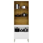 Paneleiro De Cozinha Torre Quente Minsk Z06 Branco/freijó - M