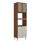 Paneleiro De Forno 70cm Montenegro  Wengue/cristalo