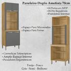 Paneleiro Duplo 4 Portas 70cm 756am Ktp