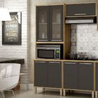 Paneleiro Duplo 4 Portas Com Vidro Reflecta Paris Salleto Ces