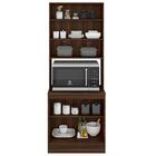 Paneleiro Duplo 4 Portas Vidro 70cm 12531 Unna Pln