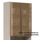 Paneleiro Duplo 4p Vidro 70cm Mdf Kali 18340 Nicioli