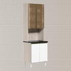 Paneleiro Duplo 4p Vidro 70cm Mdf Kali 18340 Nicioli