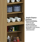 Paneleiro Duplo 70cm 4 Portas Elegance Luciane Móveis