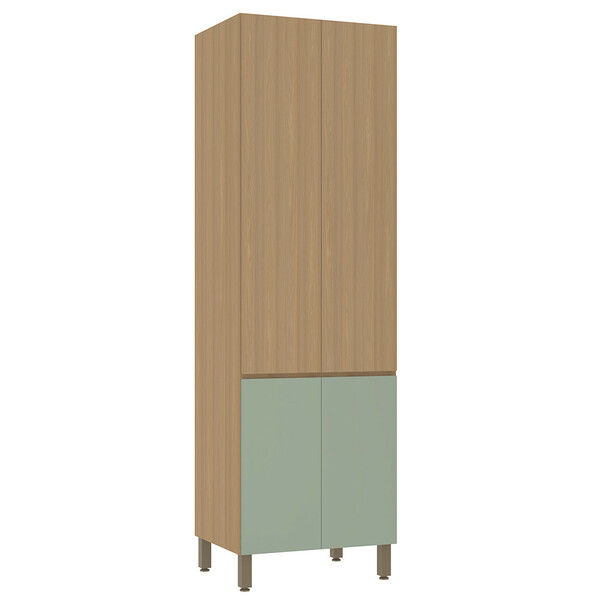 Paneleiro Duplo 70cm 4 Portas Slim Luciane Móveis