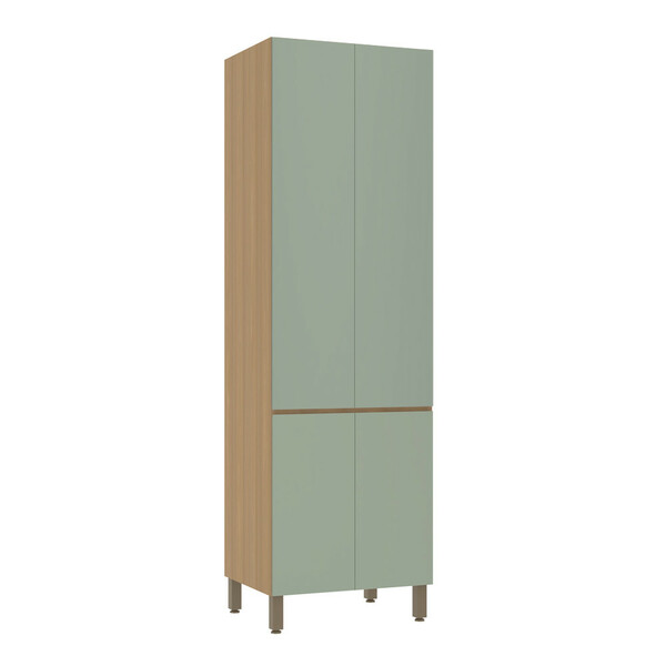 Paneleiro Duplo 70cm 4 Portas Slim Luciane Móveis