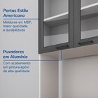 Paneleiro Duplo 70cm Soho Cabecasa Madeiraoriginals Branco/gr