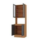 Paneleiro Duplo 70cm Soho Cabecasa Madeiraoriginals Freijó/gr