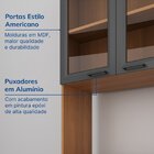 Paneleiro Duplo 70cm Soho Cabecasa Madeiraoriginals Freijó/gr