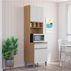 Paneleiro Duplo Andréia 4 Portas E 1 Gaveta - Ajl Móveis