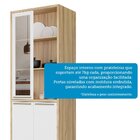 Paneleiro Duplo Com 4 Portas E Vidro Reflecta 100% Mdf Vicenz