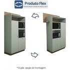 Paneleiro Duplo Com Torre Quente 1 Porta E 2 Gavetas Divicar