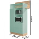 Paneleiro Duplo Com Torre Quente 1 Porta E 2 Gavetas Divicar