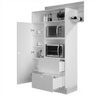 Paneleiro Duplo Com Torre Quente 1 Porta E 2 Gavetas Divicar