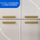 Paneleiro Duplo De Aço 6 Portas Ágata Branco